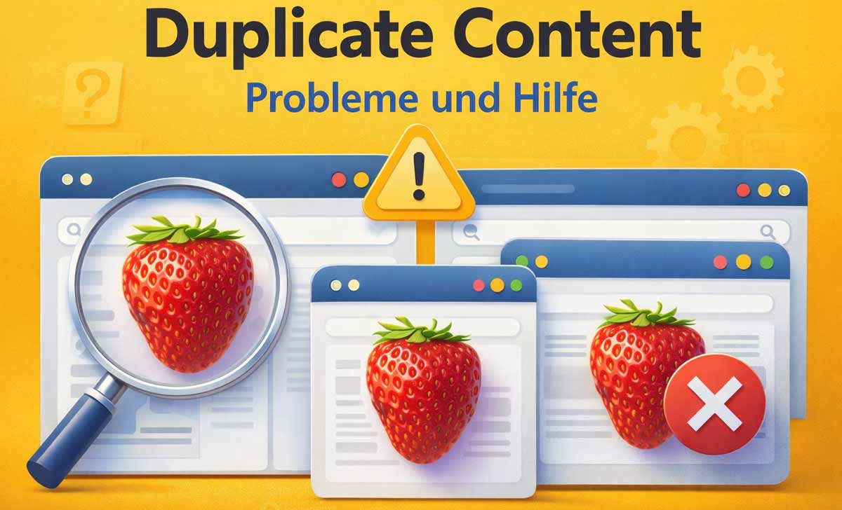 Header Bild zur Seite Duplicate Content