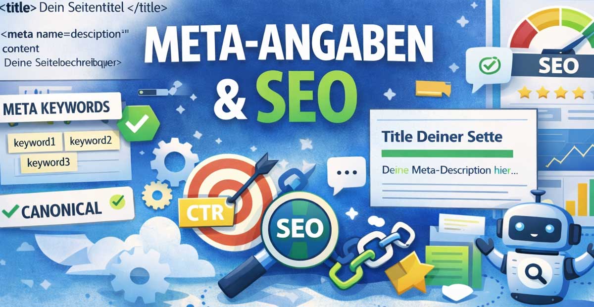 Header Bild zum Thema Meta-Optimierung