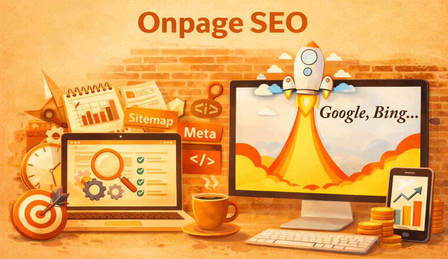 Hero-Grafik zur Seite Onpage