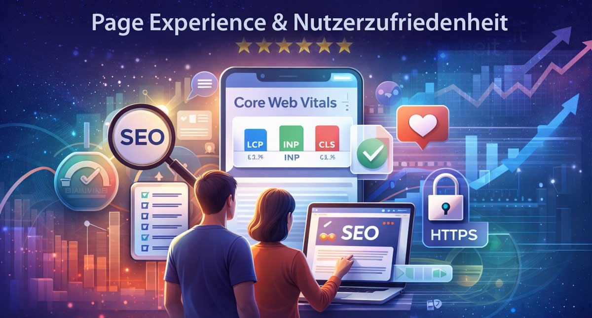 Header-Bild für die Seite Page Experience