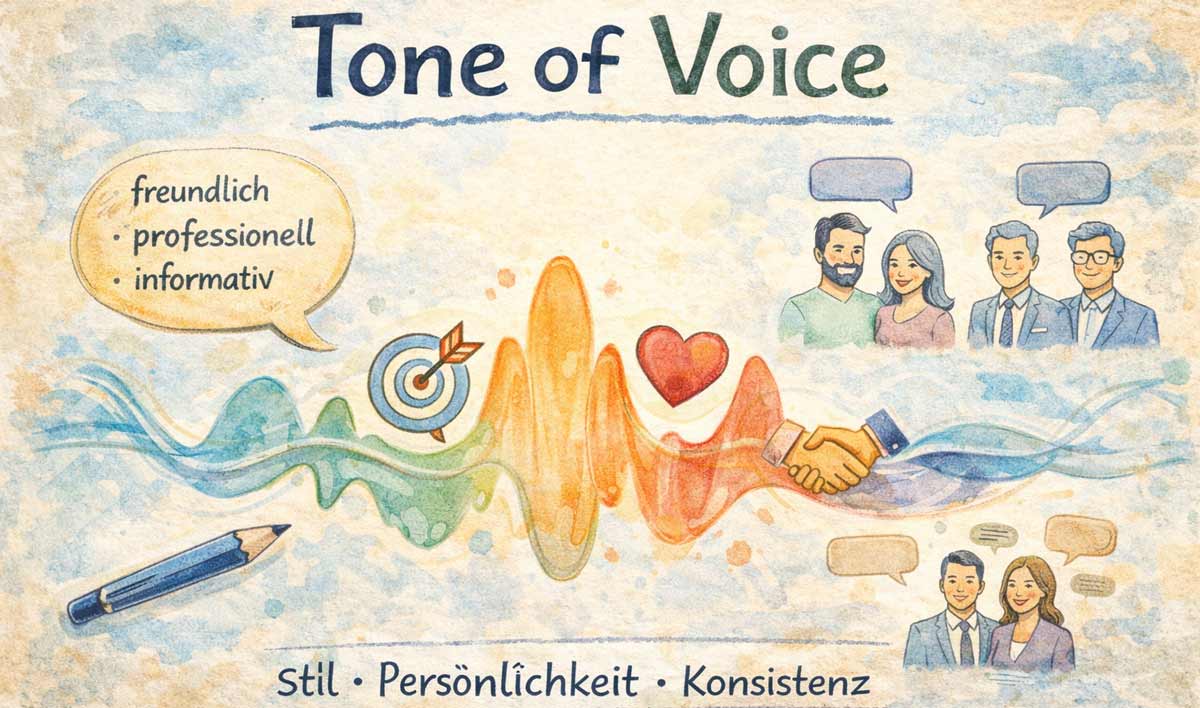 Header Bid zur Seite Tone of Voice