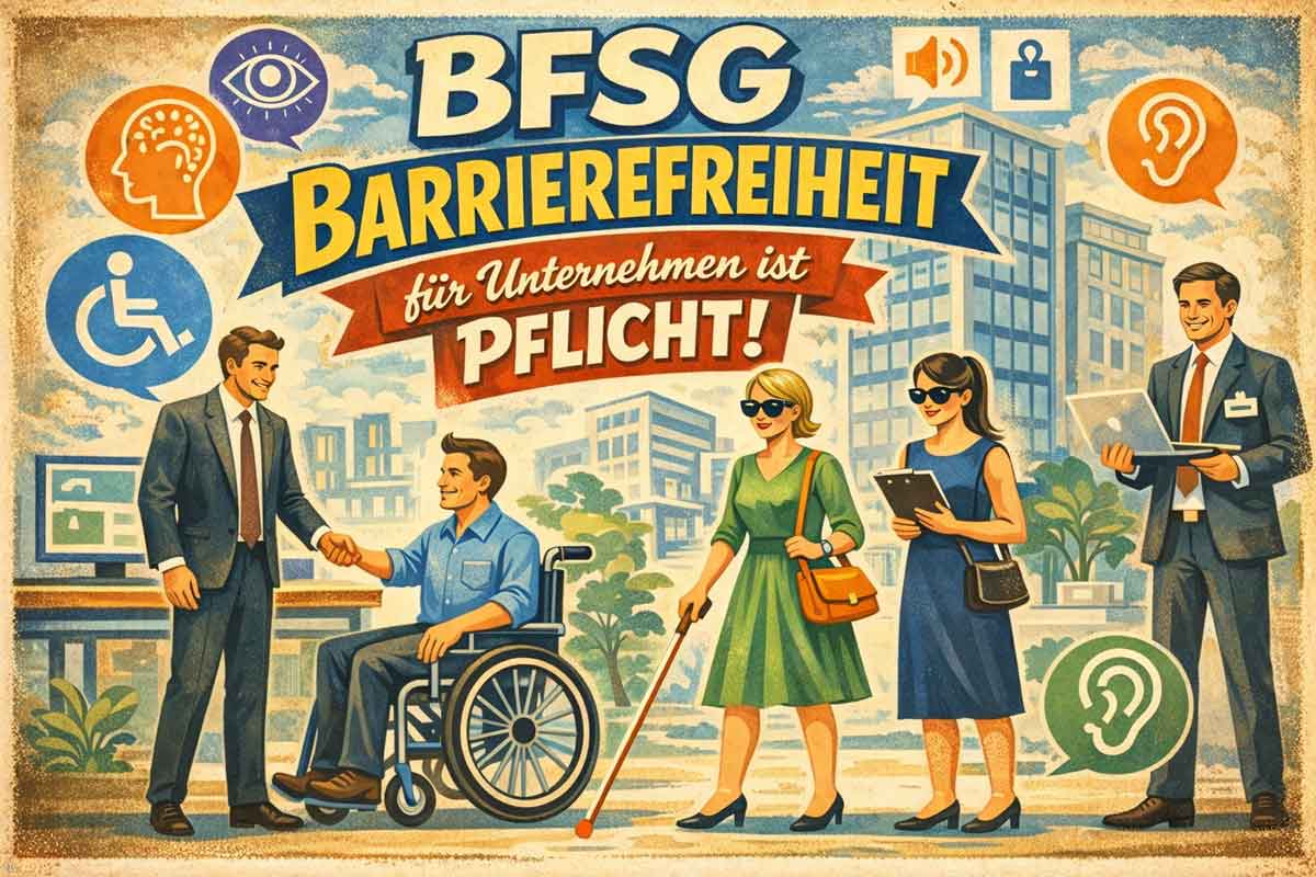 Header bild der Seite BFSG ist Pflicht