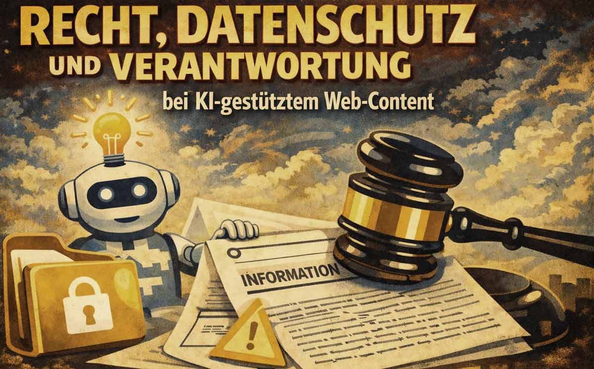 Header Bild zur Seite Datenschutz und Recht beim Einsatz von KI