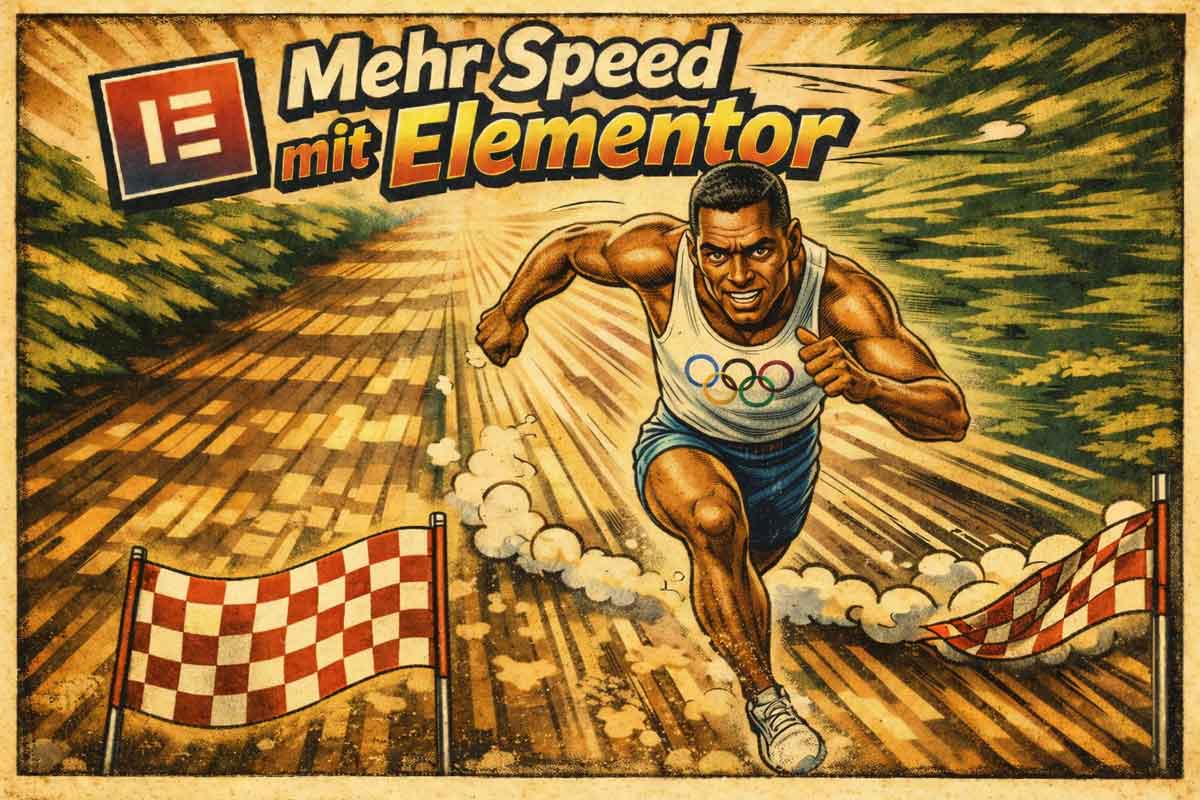 Mehr Speed für Elementor - Header Bild