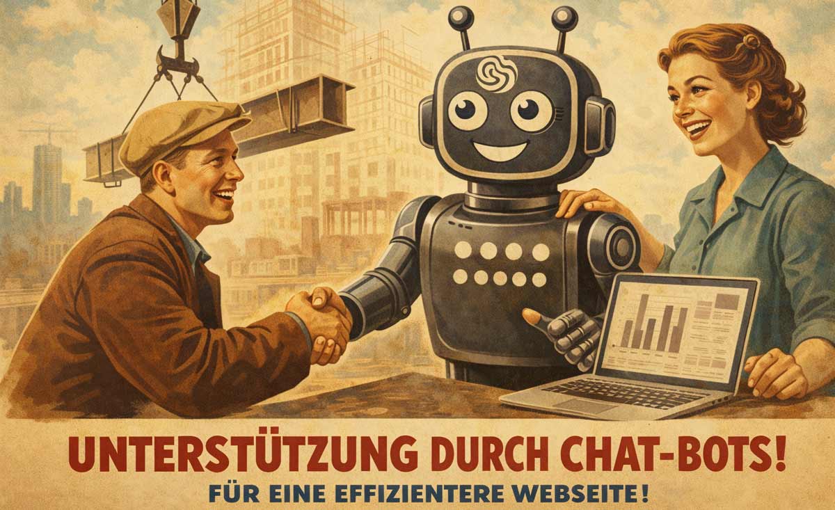 Header-Bild zur Seite Sinnvolle Unterstützung durch KI-Chatbots