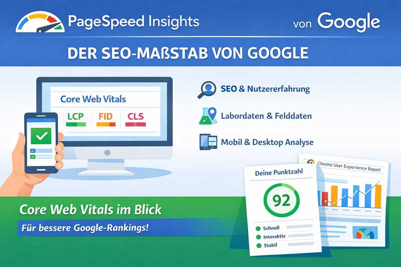 Infografik zu Google Pagespeed Insights