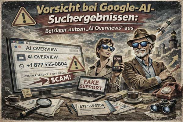 Vorsicht Betrug in AI Overviews!