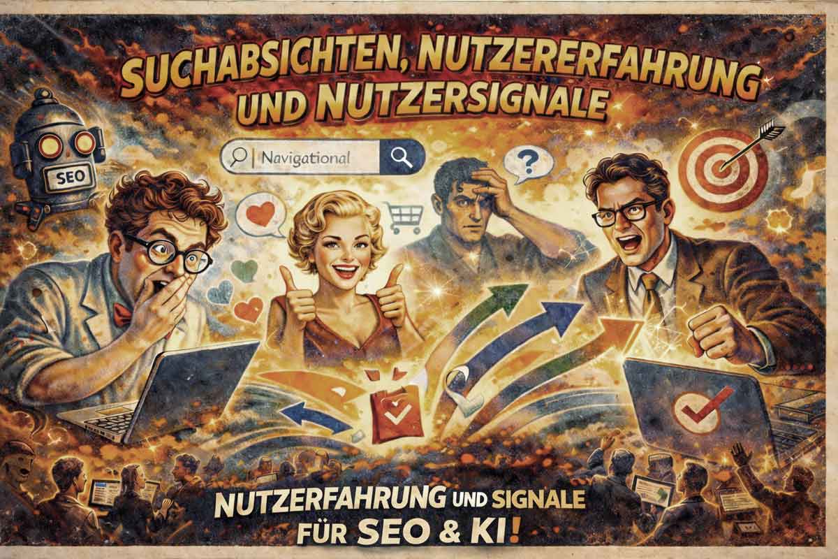 Header-Bild für das Thema Suchabsichten und Nutzersignale
