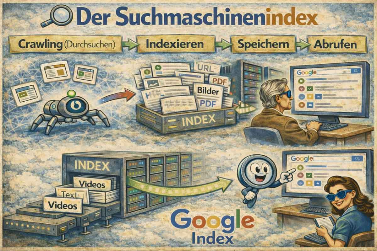 Header Bild zur Seite Der Suchmaschinen-Index